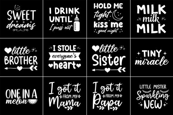 Baby SVG Bundle Design: A Versatile Asset for Crafts and Graphics