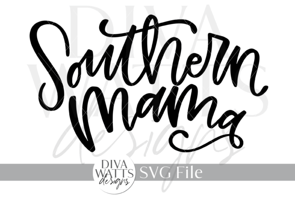 The Southern Mama SVG: A Heartfelt Graphic Design Asset for Crafts and Branding